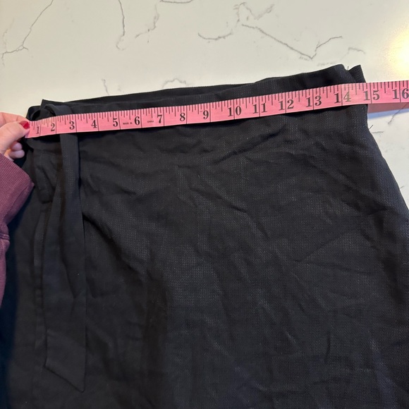 Unseem OG Black Unskirt Mini Wrap Skirt Sz Medium - Picture 7 of 9